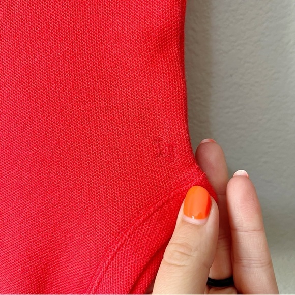 Janie & Jack Americana Flag Baby Polo Bodysuit Tomato Red Size 0-3 Months NEW - Picture 7 of 11